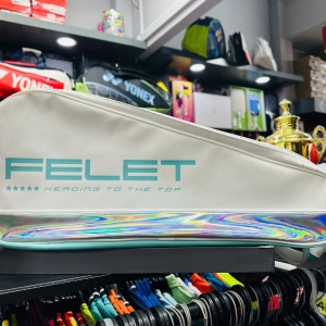 Túi Cầu Lông Felet Monogram Thermal Bag - Xanh Ngọc Chính Hãng