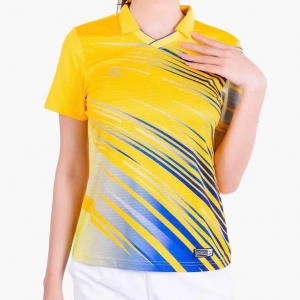 Áo cầu lông Kamito Halley KMAP220633F nữ vàng cúc chính hãng - Size: 2XL
