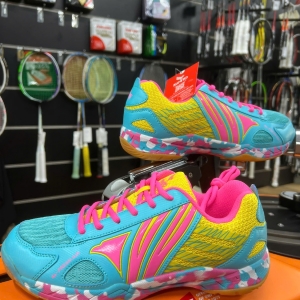 Giày cầu lông Kamito Coba - Xanh Hồng chính hãng - Size: 43