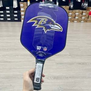 Vợt Pickleball Wilson Fierce Team NFL Ravens PB 13mm