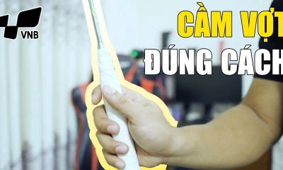 Cách cầm vợt cầu lông đúng căn bản chuẩn