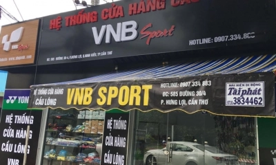 CỬA HÀNG CẦU LÔNG VNBSPORTS KHAI TRƯƠNG CHI NHÁNH MỚI
