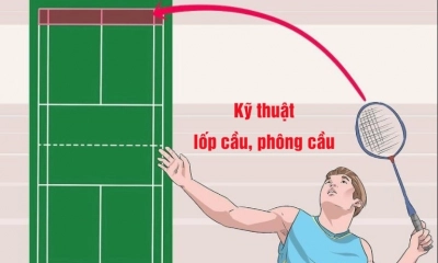 Hướng dẫn kỹ thuật phông cầu (lốp cầu) trong cầu lông