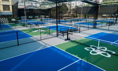 Sân pickleball Riverside Long Biên địa điểm chơi pickleball chất lượng tại Hà Nội