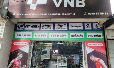 Khai trương Shop cầu lông VNB Cái Răng Cần Thơ với nhiều ưu đãi cực hấp dẫn