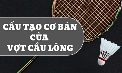 Tìm Hiểu Cấu Tạo Cơ Bản Của Vợt Cầu Lông