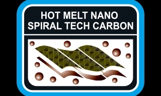 HOT MELT NANO SPIRAL TECH CARBON