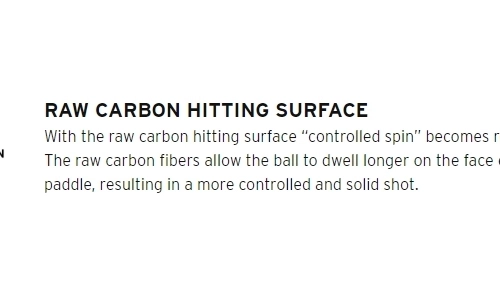 RAW CARBON HITTING SURFACE