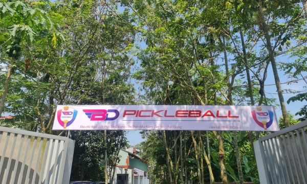 Review sân BD Pickleball chất lượng tại huyện Tân Yên, tỉnh Bắc Giang