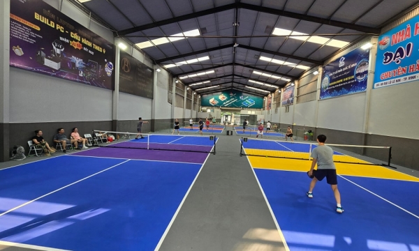 Khám phá sân Pickleball 5.0 Đại lộ Lê Nin đẹp và chất lượng tại TP. Vinh, Nghệ An