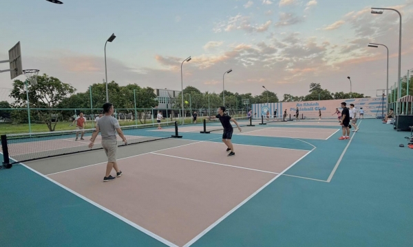 Khám phá sân Pickleball An Khánh đẹp, chất lượng và xịn xò tại huyện Hoài Đức, Hà Nội