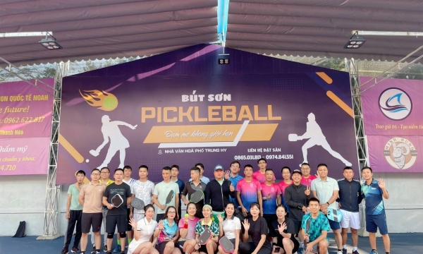 Khám phá sân Pickleball Bút Sơn đẹp, chất lượng và uy tín tại huyện Hoằng Hoá, TP. Thanh Hoá