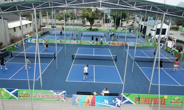 Khám phá sân Pickleball Cẩm Thuỷ đẹp và chất lượng tại TP. Cẩm Phả, tỉnh Quảng Ninh