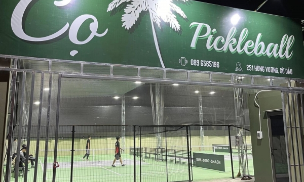 Khám phá sân Pickleball Cọ Club uy tín và chất lượng tại quận Hồng Bàng, TP. Hải Phòng