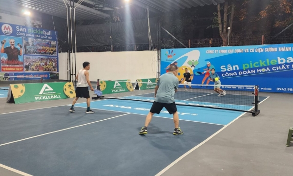 Review sân Pickleball Công Đoàn Hoá Chất Mỏ uy tín và chất lượng tại TP. Bắc Ninh, tỉnh Bắc Ninh