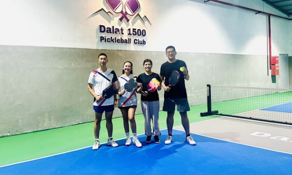 Review sân Pickleball Dalat 1500 chất lượng và xịn xò tại TP. Đà Lạt, tỉnh Lâm Đồng