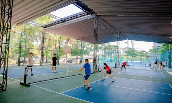 Review sân Pickleball Đảo Xanh đẹp và chất lượng tại Đà Nẵng