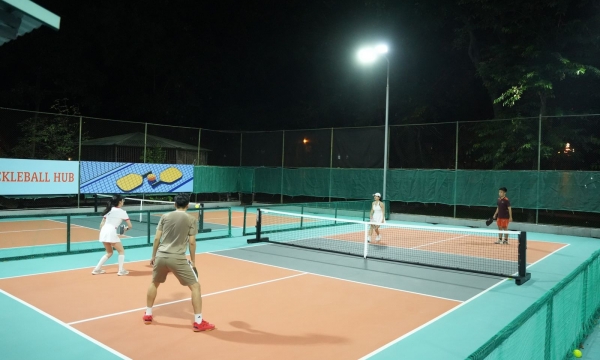 Review sân Pickleball Định Công đẹp và chất lượng tại quận Hoàng Mai, Hà Nội