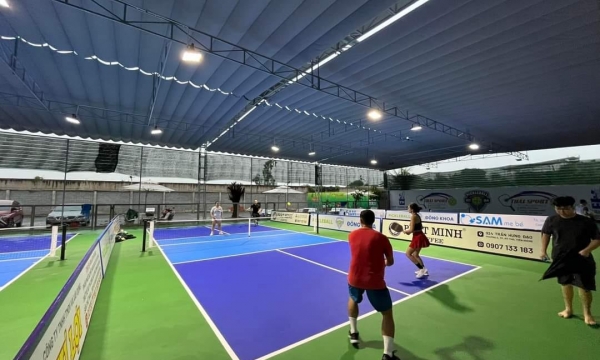 Review sân Pickleball Đông Khoa đẹp và chất lượng tại TP. Mỹ Tho, tỉnh Tiền Giang