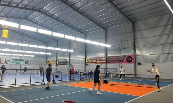 Review sân Pickleball DS7 đẹp và chất lượng tại huyện Long Điền, tỉnh Bà Rịa - Vũng Tàu