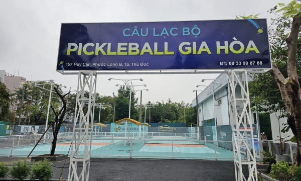 Review sân Pickleball Gia Hoà đẹp, uy tín và chất lượng tại TP. Thủ Đức, TP.HCM