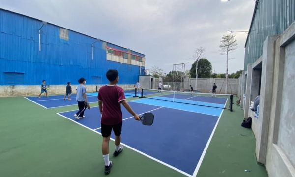 Khám phá sân Pickleball Hồ Sen đẹp và chất lượng tại huyện Thạch Thất, Hà Nội