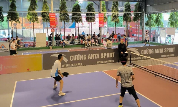 Khám phá sân Pickleball Hoàng Hà chất lượng, uy tín và quy mô tại phường Tiền Phong, TP. Thái Bình