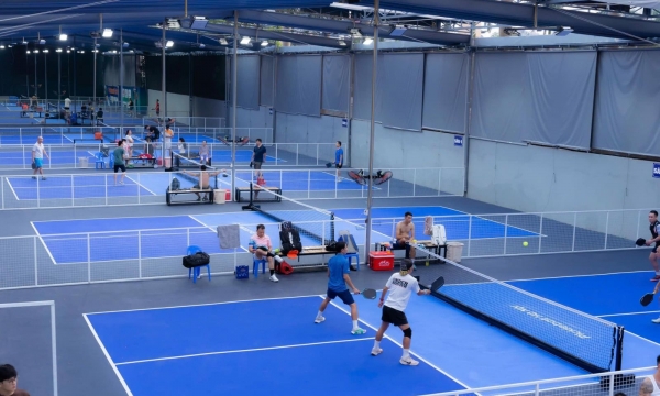 Khám phá sân Pickleball Hoàng Quốc Việt đẹp, chất lượng và quy mô lớn tại quận Cầu Giấy, Hà Nội