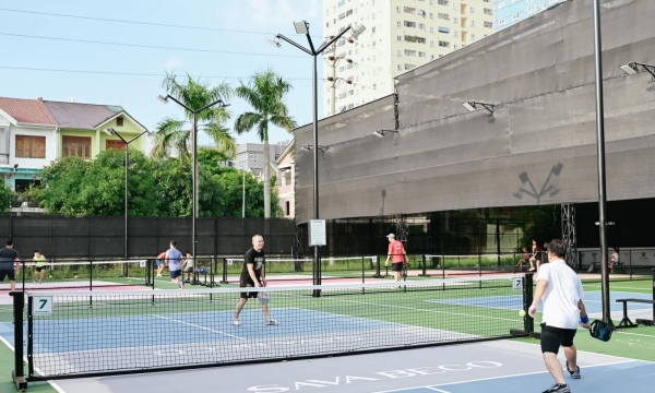 Review sân Pickleball HS Vinh City mới, đẹp và chất lượng tại TP. Vinh, Nghệ An