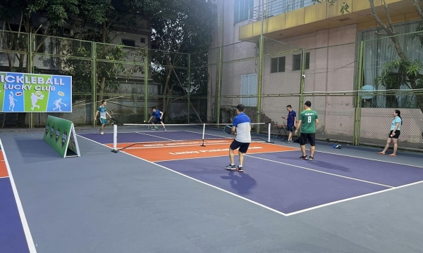 Review sân Pickleball Lucky chất lượng tại Hà Tĩnh