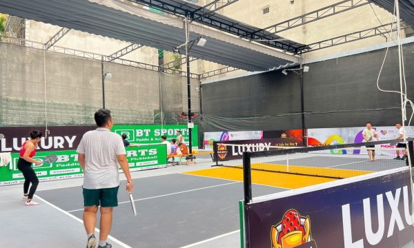 Review sân Pickleball Luxury chất lượng đáng để trải nghiệm tại quận Cầu Giấy, Hà Nội