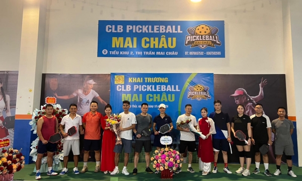 Review sân Pickleball Mai Châu chất lượng tại thị trấn Mai Châu, tỉnh Hoà Bình