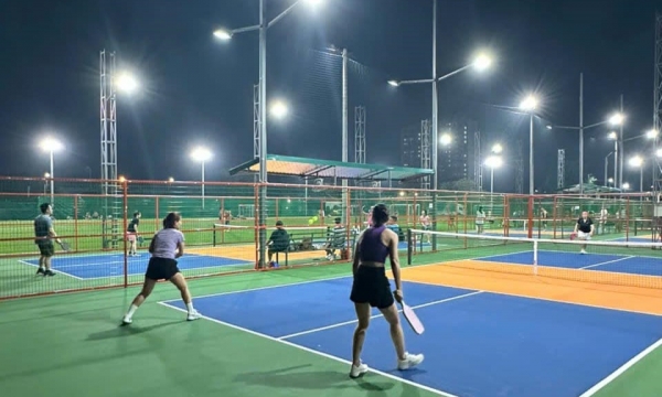 Review sân Pickleball Minh Đức chất lượng và uy tín tại quận Hoàng Mai, Hà Nội