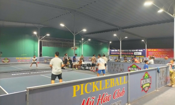 Review sân Pickleball Mỹ Hào uy tín và chất lượng tại thị xã Mỹ Hào, tỉnh Hưng Yên