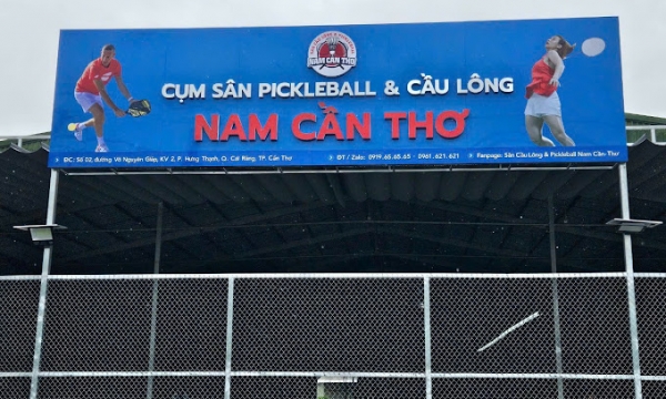 Khám phá sân Pickleball Nam Cần Thơ, một trong những sân Pickleball chất lượng nhất tại Cần Thơ