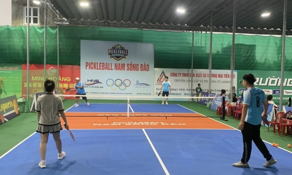 Review sân Pickleball Nam Sông Đào đẹp và chất lượng tại phường Cửa Nam, TP. Nam Định