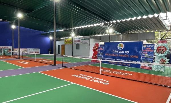 Review sân Pickleball Phước Long chất lượng tại thị xã Phước Long, tỉnh Bình Phước