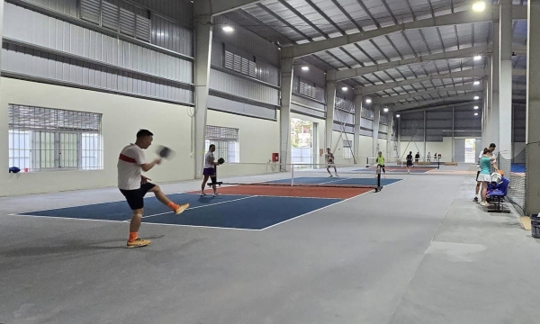 Review sân Pickleball Pom Hán uy tín và chất lượng tại phường Pom Hán, TP. Lào Cai