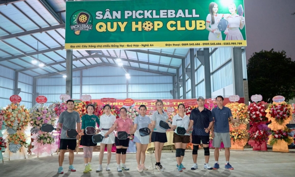 Review sân Pickleball Quỳ Hợp chất lượng và uy tín tại thị trấn Quỳ Hợp, tỉnh Nghệ An