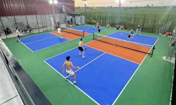 Review sân Pickleball River chất lượng tại huyện Thạch Thất, Hà Nội