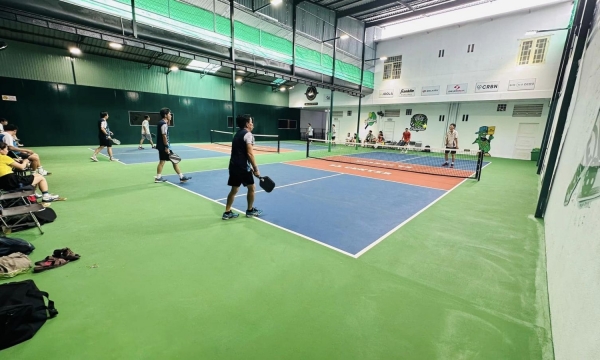 Review sân Pickleball SA Center đẹp và chất lượng tại TP. Long Xuyên, tỉnh An Giang