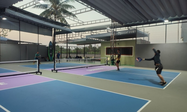 Khám phá sân Pickleball Sunrise chất lượng tại thị trấn An Dương, TP. Hải Phòng