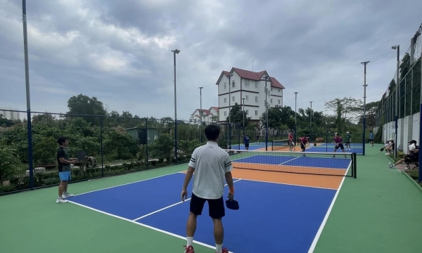 Khám phá sân Pickleball Tân An Huy đẹp và chất lượng tại huyện Nhà Bè, TP.HCM