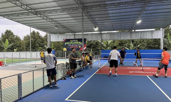 Review sân Pickleball Tân Tiến Cai Lậy chất lượng đáng để trải nghiệm tại thị xã Cai Lậy, tỉnh Tiền Giang