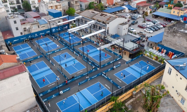 Khám phá sân Pickleball Thái Sơn đẹp, chất lượng và quy mô lớn tại quận Hải An, TP. Hải Phòng