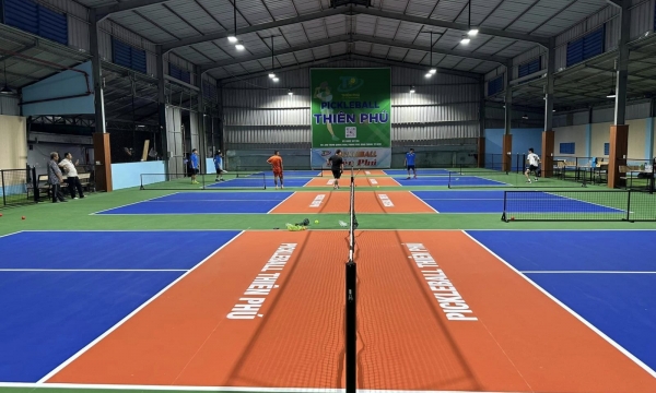 Review sân Pickleball Thiên Phú chất lượng và uy tín tại huyện Bình Chánh, TP.HCM