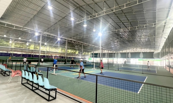 Khám phá sân Pickleball Tison đẹp, chất lượng và quy mô tại TP. Thuận An, Bình Dương