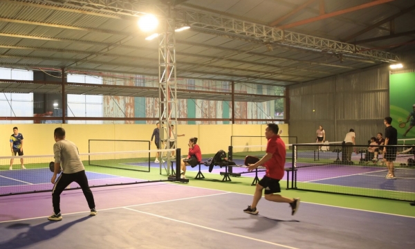 Review sân Pickleball Trung Đô chất lượng và uy tín tại TP. Vinh, Nghệ An