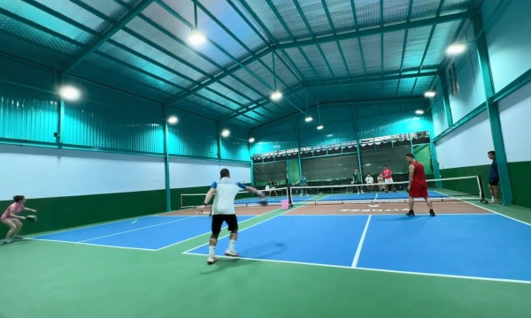 Khám phá sân Pickleball Tuấn Nhàn đẹp và chất lượng tại quận Cẩm Lệ, TP. Đà Nẵng