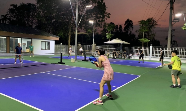 Khám phá sân Pickleball Vifoco đẹp, uy tín và chất lượng tại Song Khê, TP. Bắc Giang